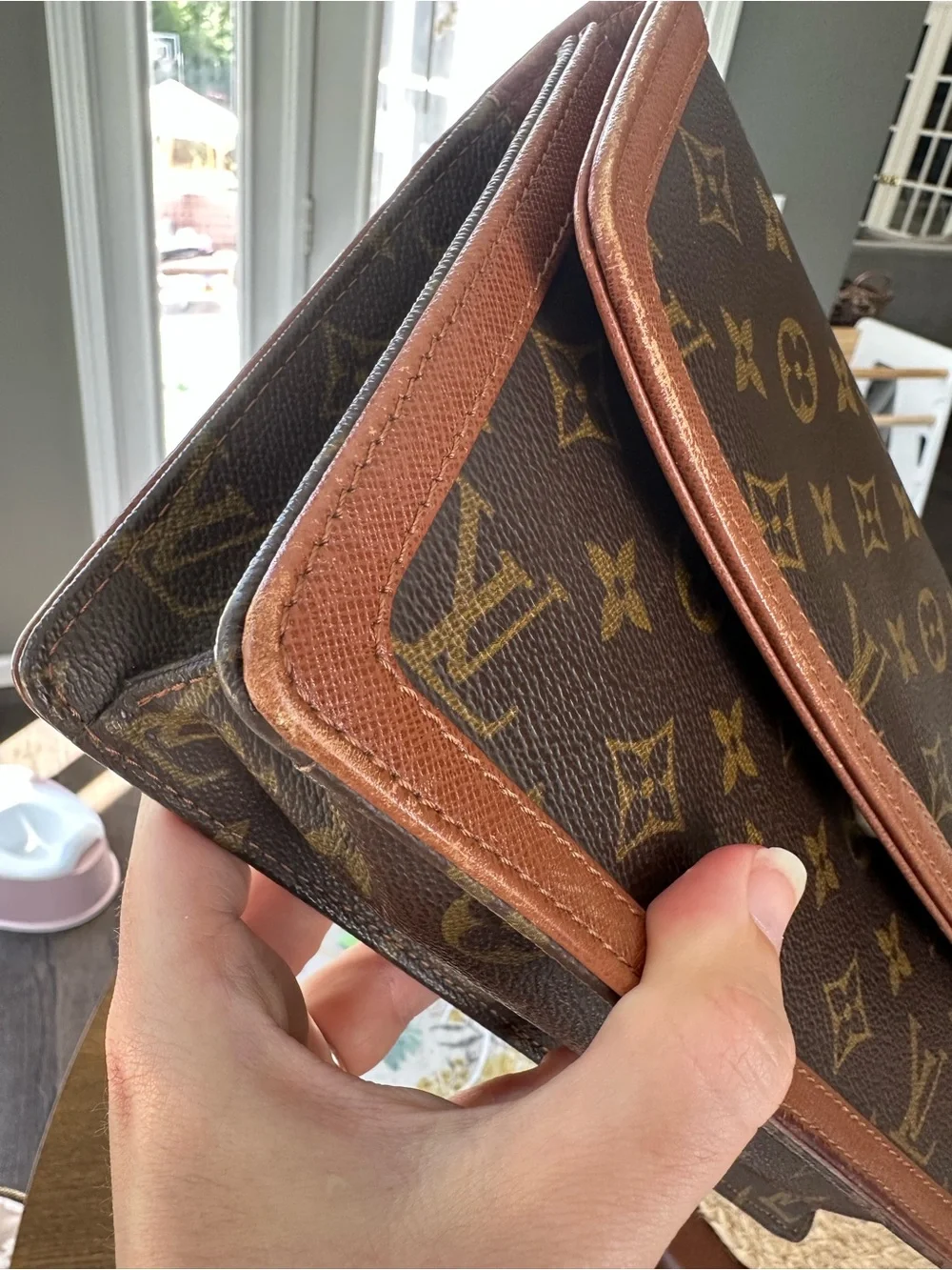 Vintage Louis Vuitton Clutch - Monogram Pochette Dame GM Clutch Bag - Dec 1992